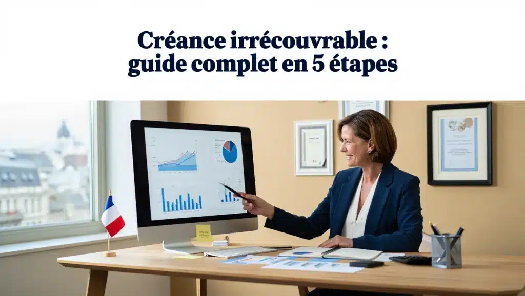 Miniature article de blog Creance irrecouvrable guide complet en 5 etapes