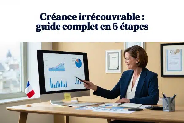 Miniature article de blog Creance irrecouvrable guide complet en 5 etapes