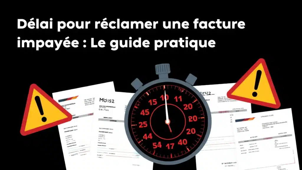 Miniature article de blog sur Délai pour réclamer une facture impayée​
