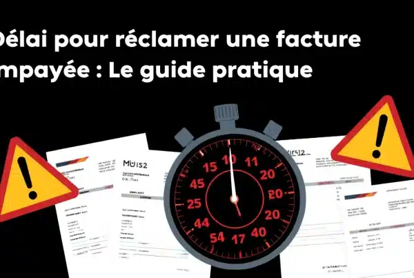 Miniature article de blog sur Délai pour réclamer une facture impayée​